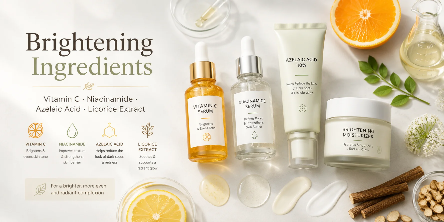 Which Ingredients Can Help Brighten Uneven Skin Tone?